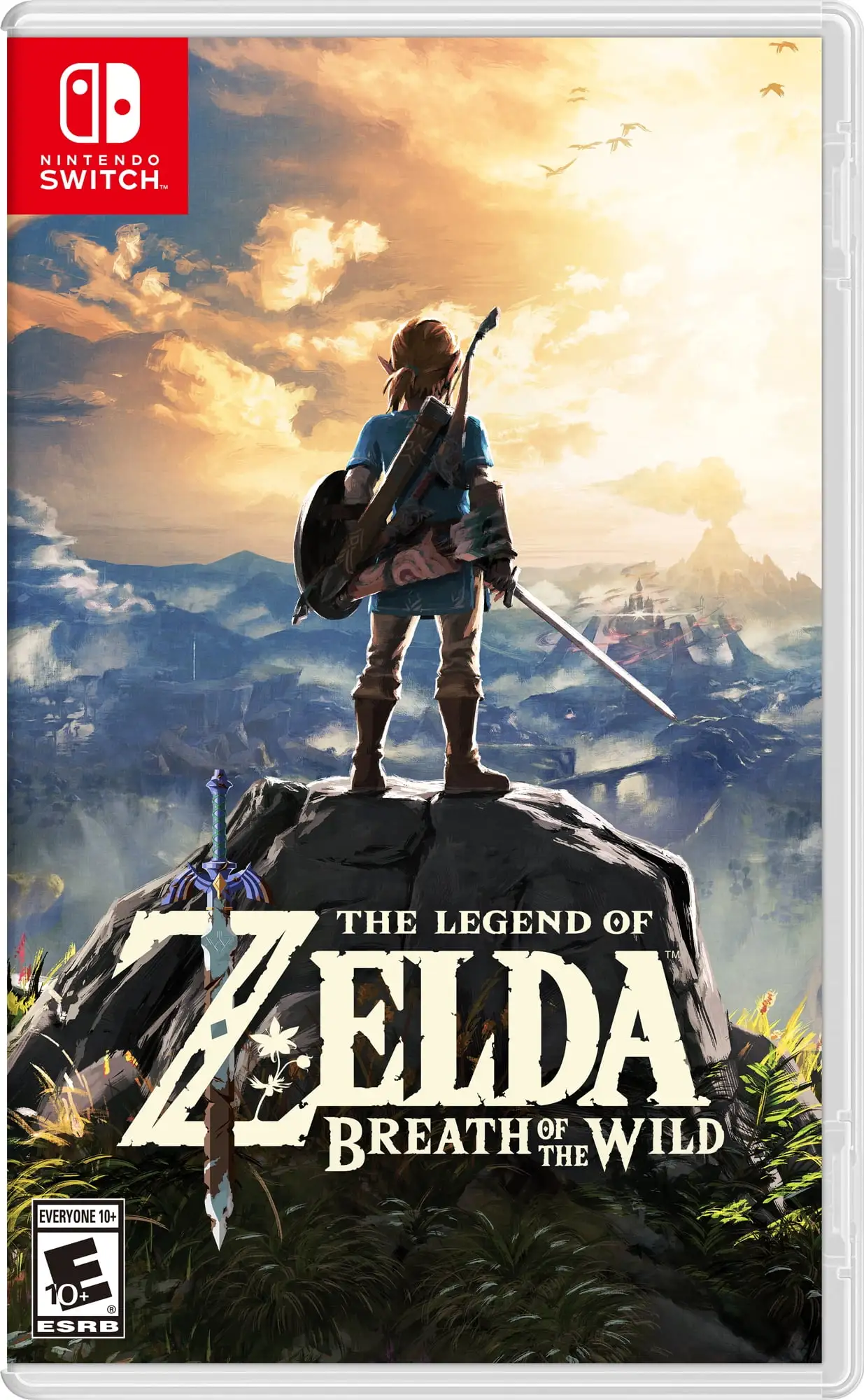 غلاف غلاف لعبة The Legend of Zelda: Breath of the Wild