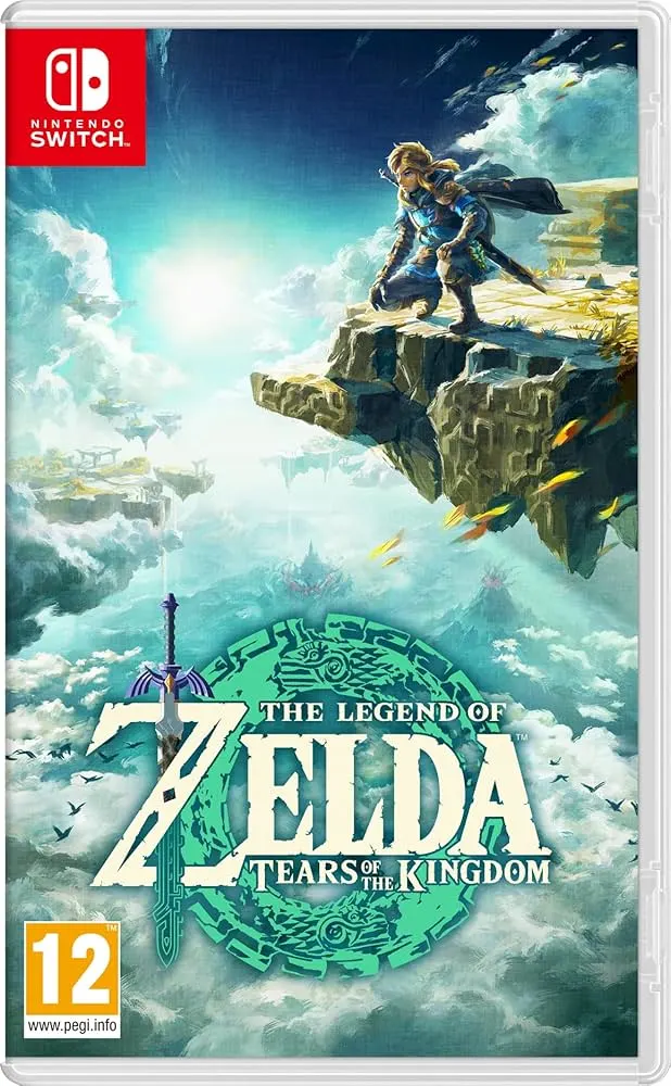 غلاف غلاف لعبة The Legend of Zelda: Tears of the Kingdom